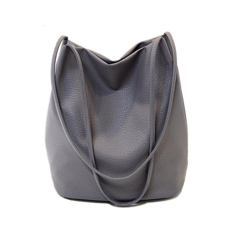Black Bucket Shoulder Bags