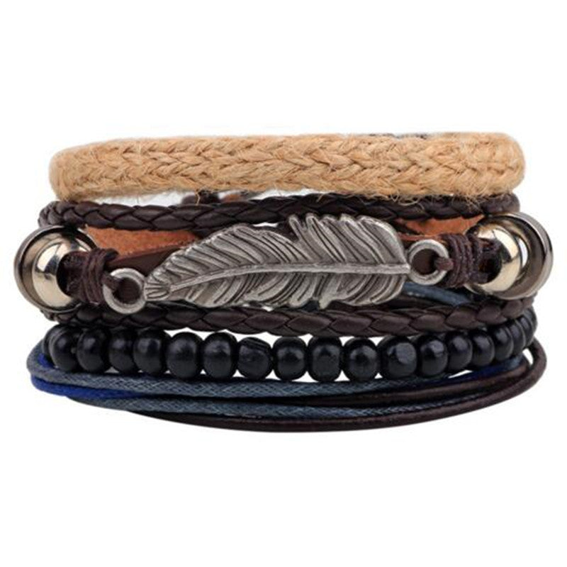 Fashion leather bracelet