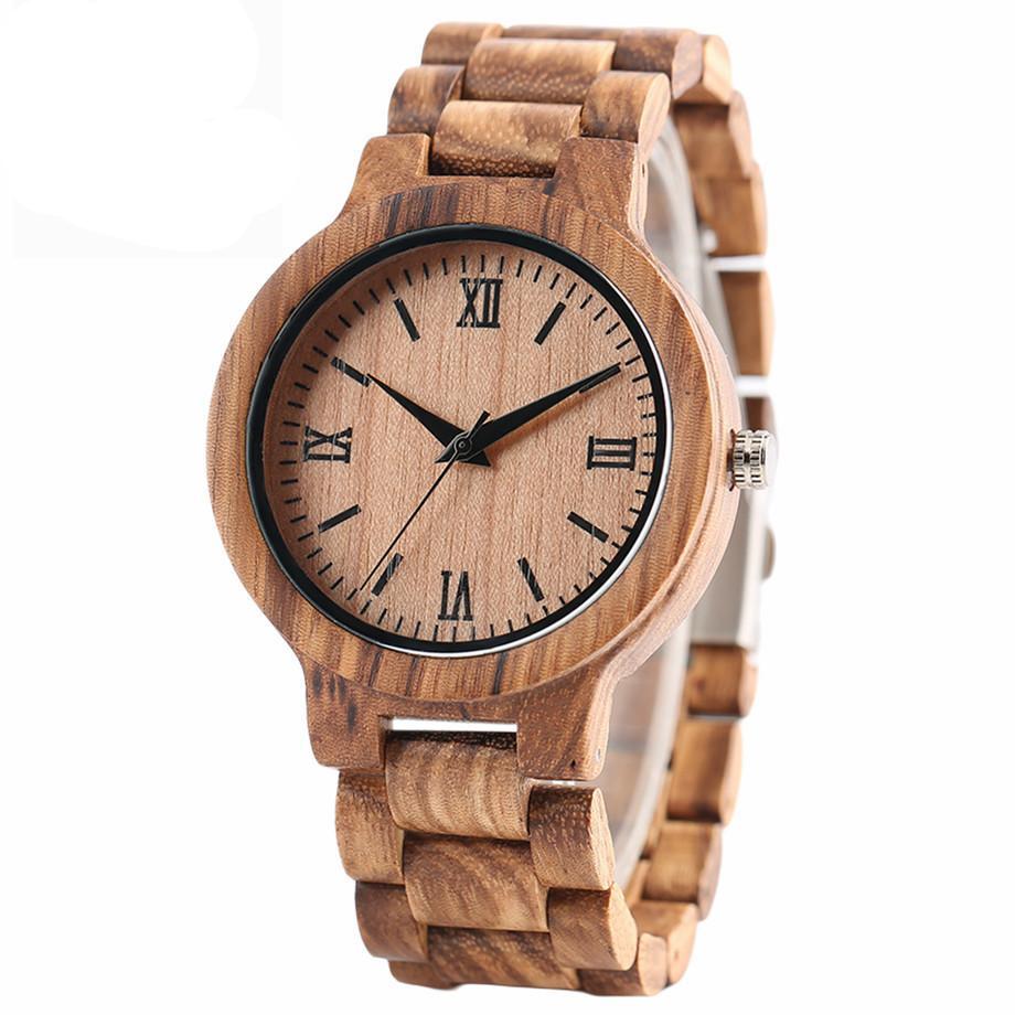 Wood Bamboo Watch Women