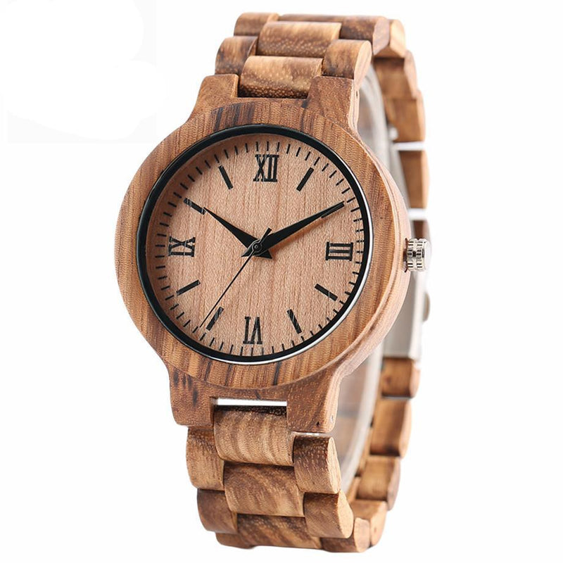 Wood Bamboo Watch Women