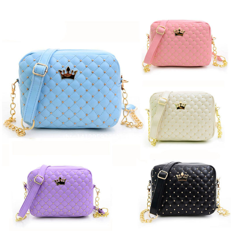 Rivet Chain Shoulder Bag