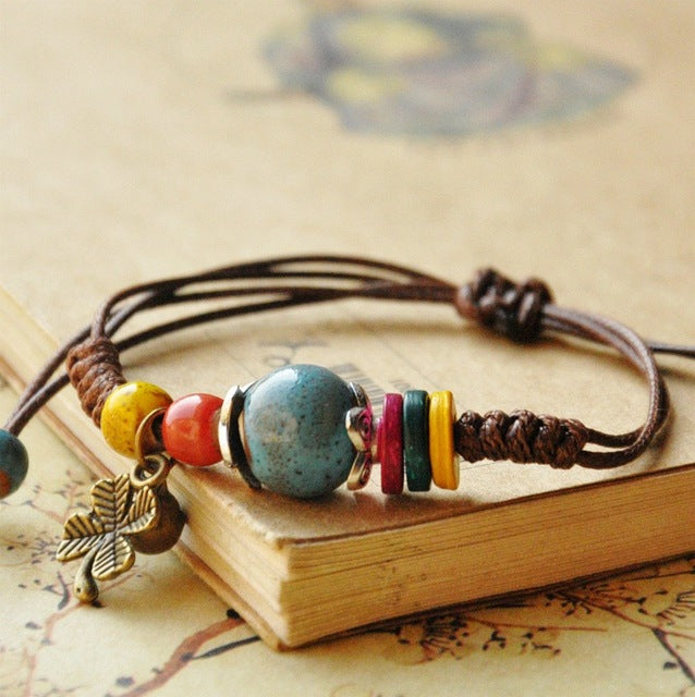 Beads rope bracelets