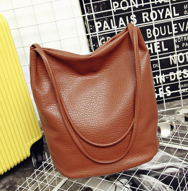 Black Bucket Shoulder Bags