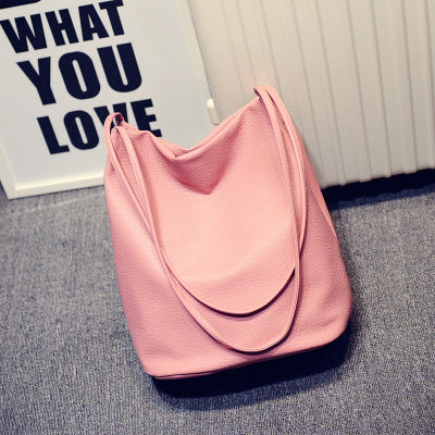 Black Bucket Shoulder Bags