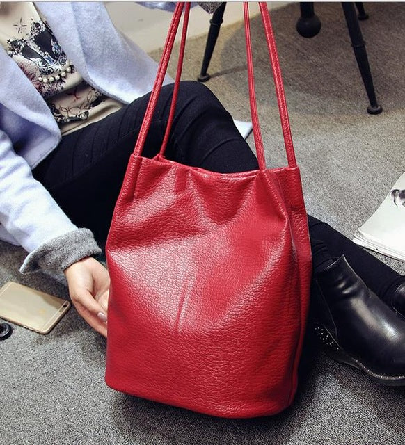 Black Bucket Shoulder Bags