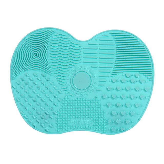Newest Silicone brush cleaner Cosmetic Make Up Washing Brush Gel Cleaning Mat Foundation Makeup Brush Cleaner Pad Scrubbe Board
