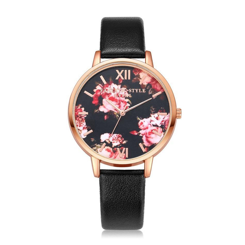 Strap Rose Gold Women Watch