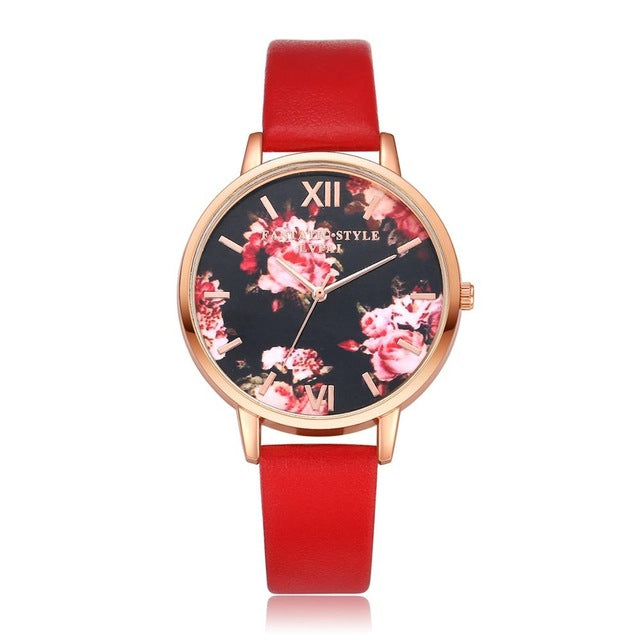 Strap Rose Gold Women Watch