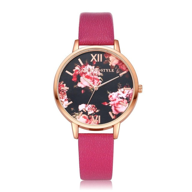 Strap Rose Gold Women Watch