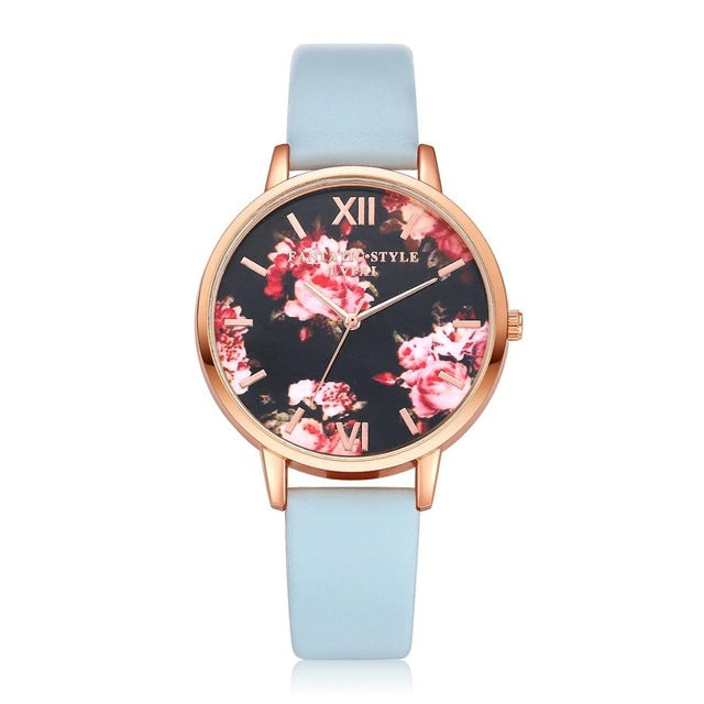 Strap Rose Gold Women Watch