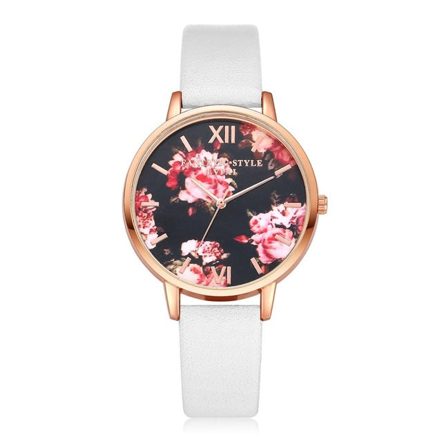Strap Rose Gold Women Watch