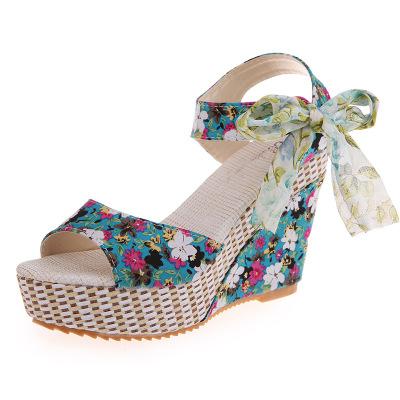 High Heels Wedge Sandals