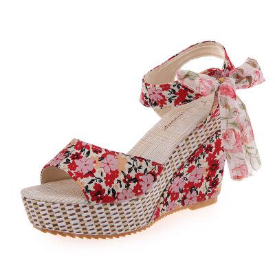 High Heels Wedge Sandals