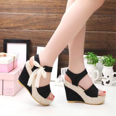 High Heels Wedge Sandals