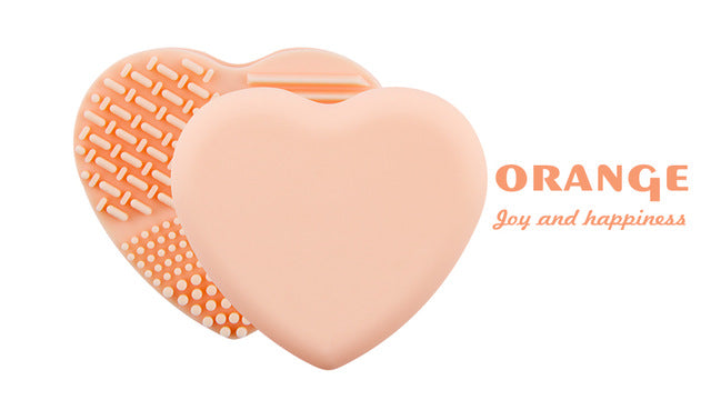Anmor Lovely Brushegg for Cleaning makeup brushes Hot Silicone Cleaning Tools Lovely Makeup Brush Cleaner HJ01