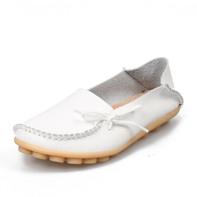 Flats Mother Leather Shoes