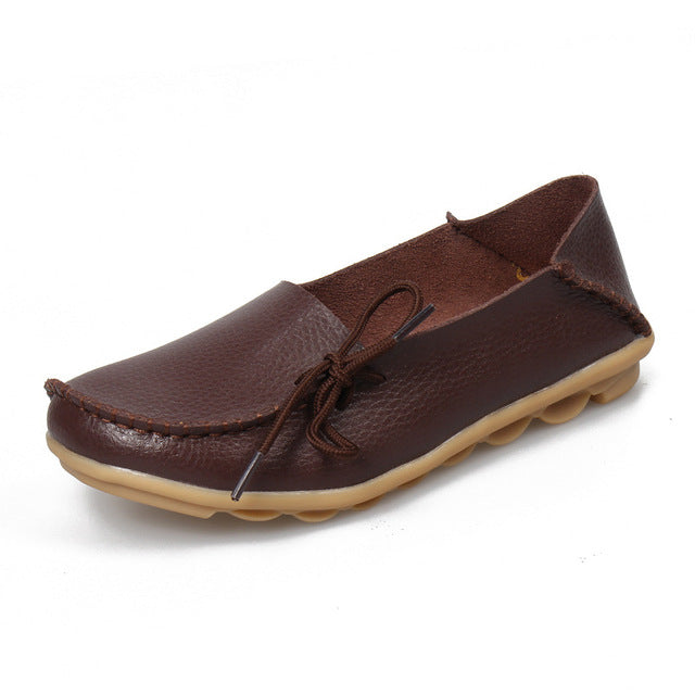 Flats Mother Leather Shoes