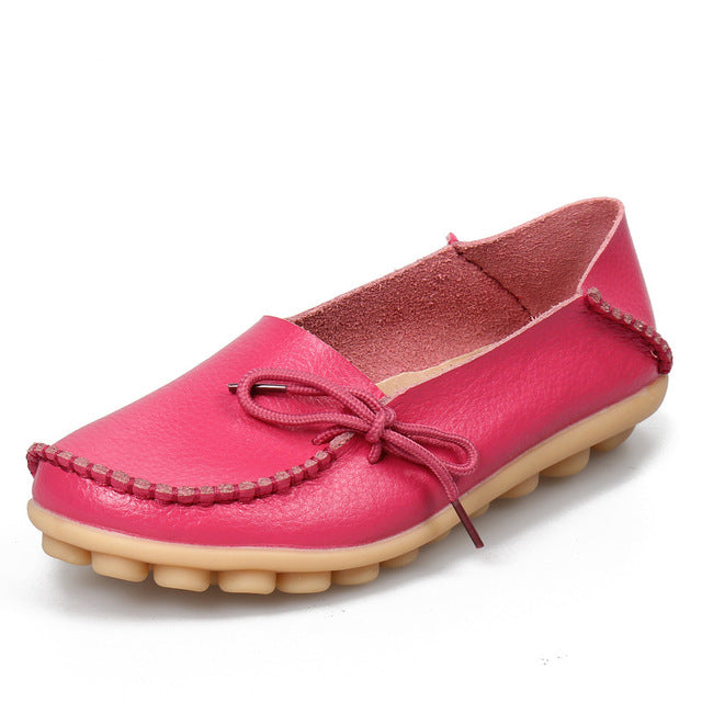 Flats Mother Leather Shoes