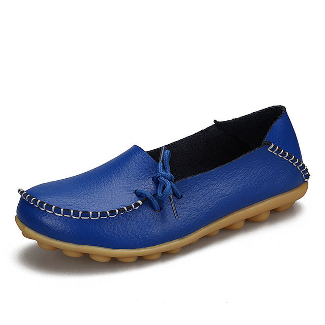 Flats Mother Leather Shoes