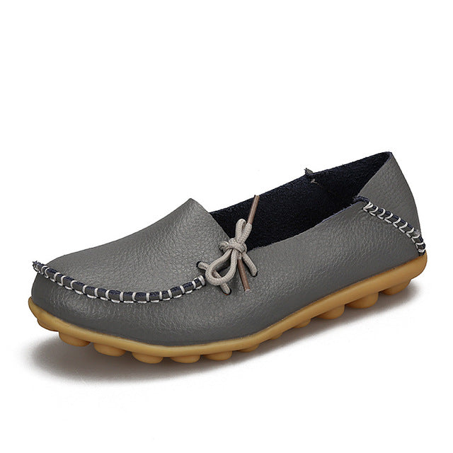 Flats Mother Leather Shoes