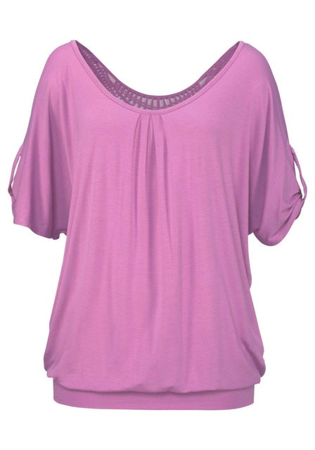 Female Clothing Lace TShirt
