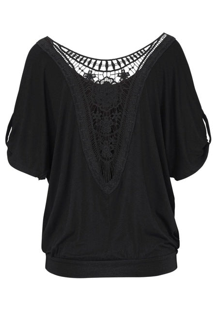 Female Clothing Lace TShirt