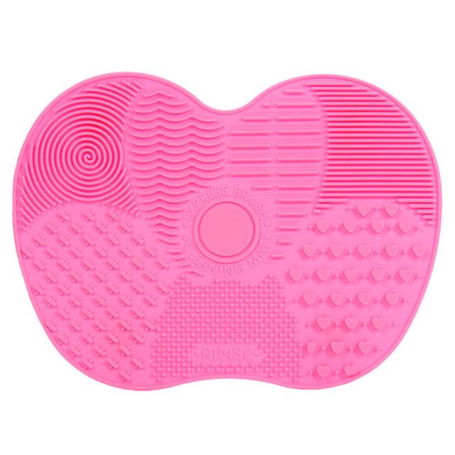 Silicone Brush Cleaner Mat Washing Tools for Cosmetic Make up Eyebrow Brushes Cleaning Pad Scrubber Board Makeup Clean Dropship