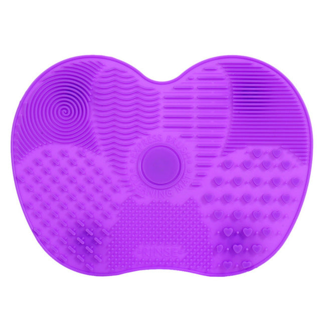 Silicone Brush Cleaner Mat Washing Tools for Cosmetic Make up Eyebrow Brushes Cleaning Pad Scrubber Board Makeup Clean Dropship