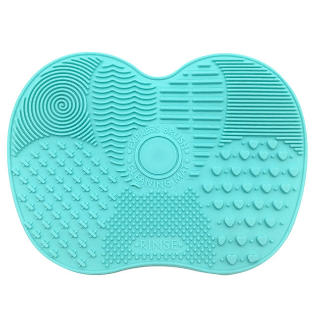 Silicone Brush Cleaner Mat Washing Tools for Cosmetic Make up Eyebrow Brushes Cleaning Pad Scrubber Board Makeup Clean Dropship