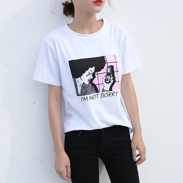 Casual White T Shirt