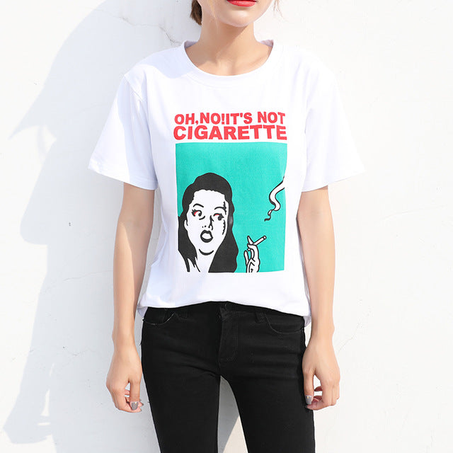 Casual White T Shirt