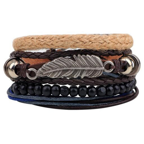 Fashion leather bracelet