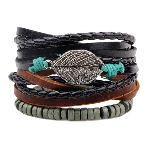Fashion leather bracelet