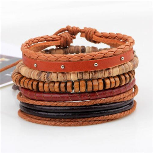 Fashion leather bracelet