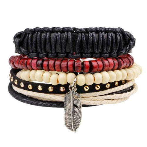 Fashion leather bracelet