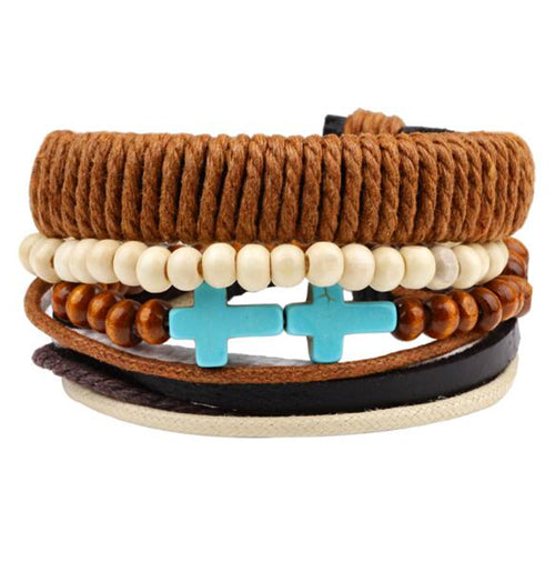 Fashion leather bracelet