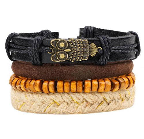 Fashion leather bracelet