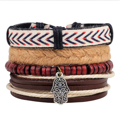 Fashion leather bracelet
