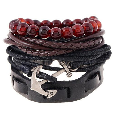 Fashion leather bracelet