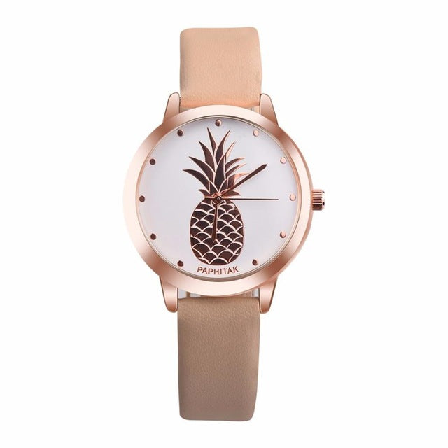 Rose Gold Dial Casual  Watches
