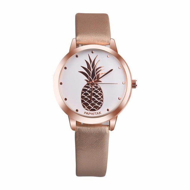 Rose Gold Dial Casual  Watches