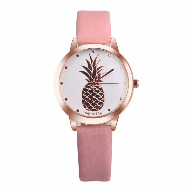 Rose Gold Dial Casual  Watches