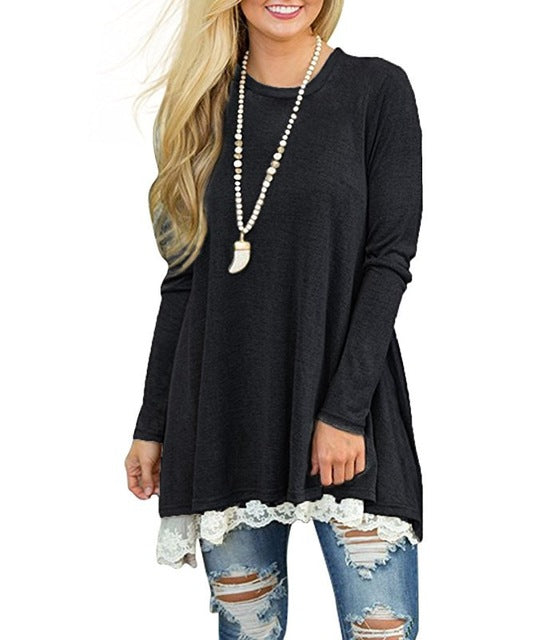 Basic Lace Up Shirt