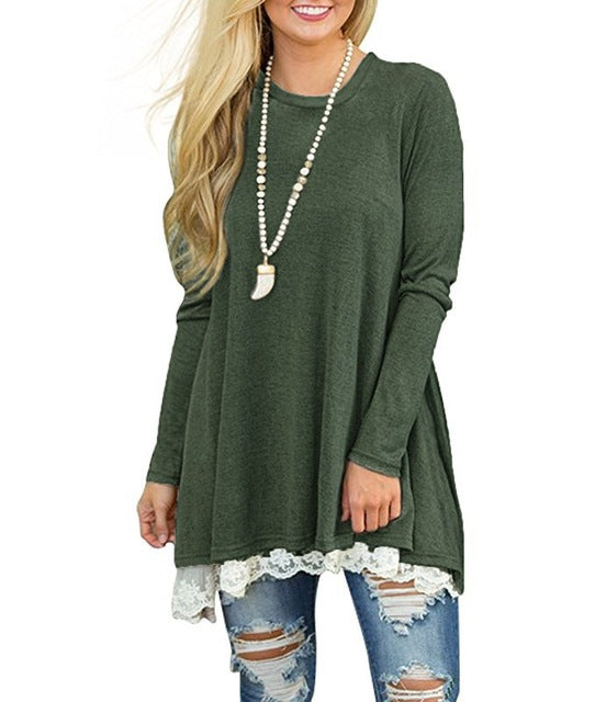 Basic Lace Up Shirt