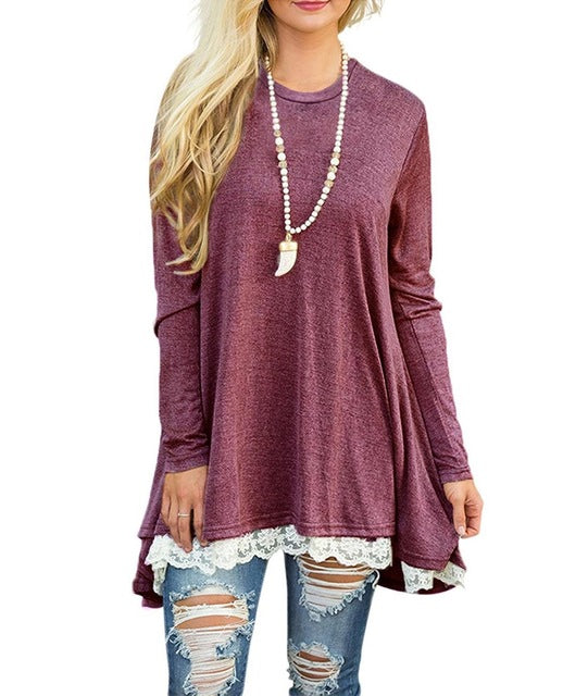 Basic Lace Up Shirt