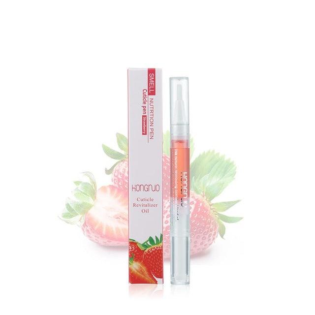 1PCS 5ml Nourishment Oil Mix Taste Cuticle Oil Pen Nail Art Care Treatment Manicure Set 3JU6