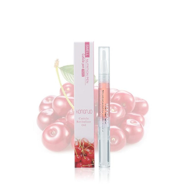 1PCS 5ml Nourishment Oil Mix Taste Cuticle Oil Pen Nail Art Care Treatment Manicure Set 3JU6