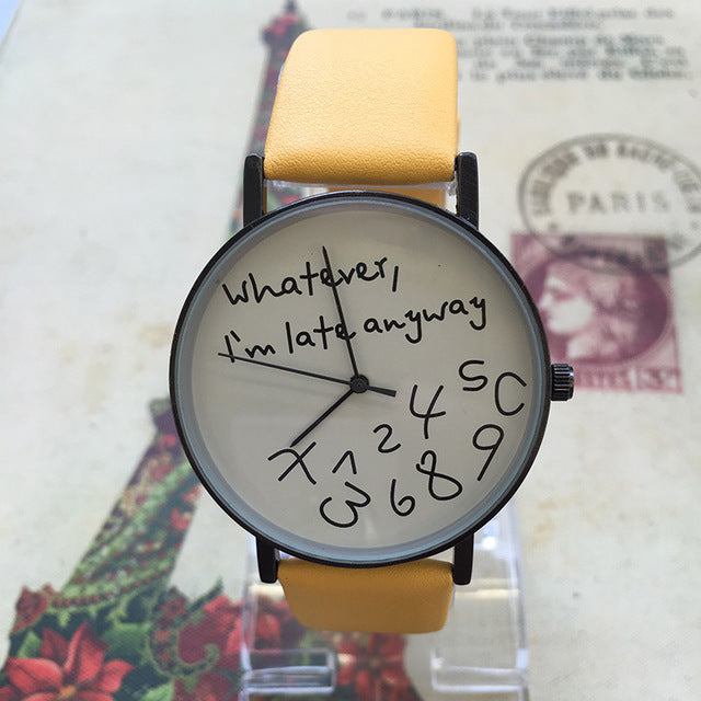Woman Sport Quartz Wristwatch