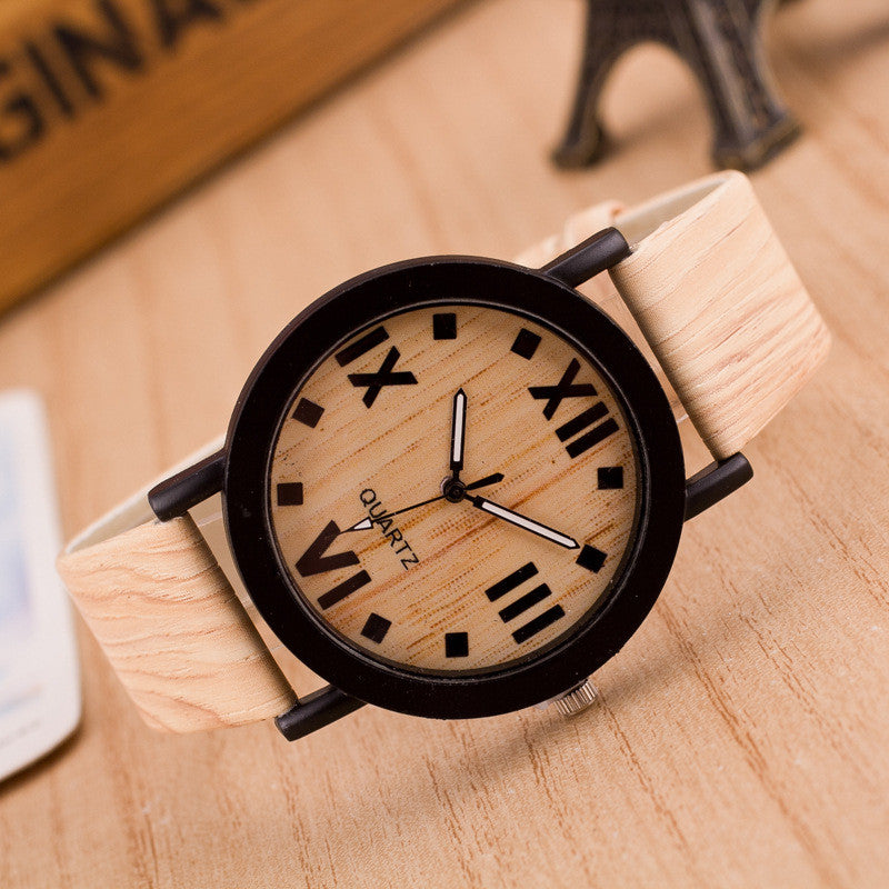 Wooden Quartz Men Watches