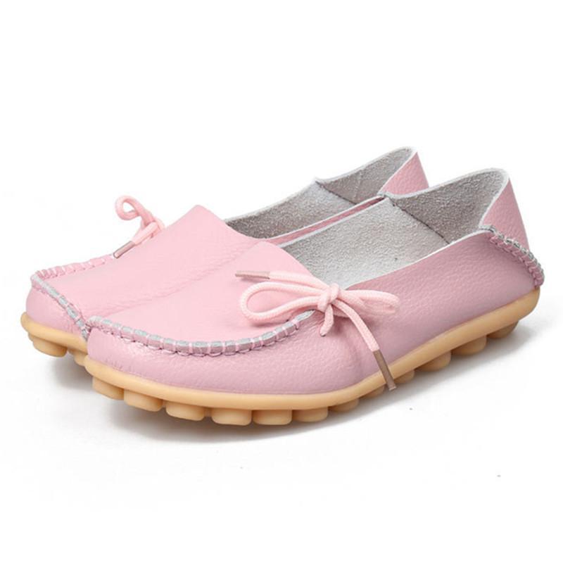 Flats Mother Leather Shoes
